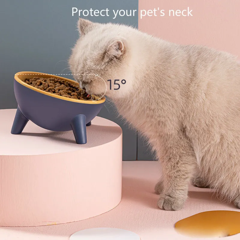 Cat Dog Bowl With Stand Pet Feeding Food Bowls Dogs Bunny Rabbit Nordic Color Feeder Product Supplies Pet Accessories – image 6