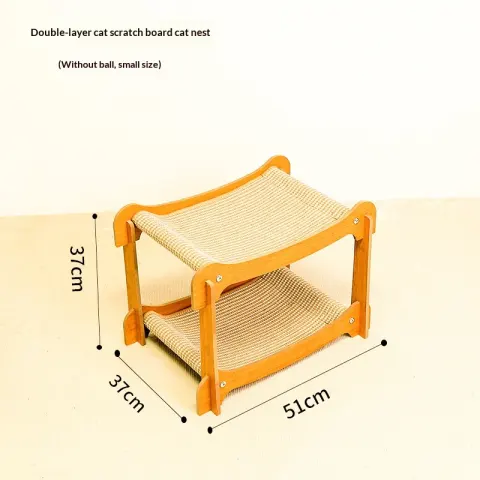 Multi-layer Sisal Cat Scratcher Lounge