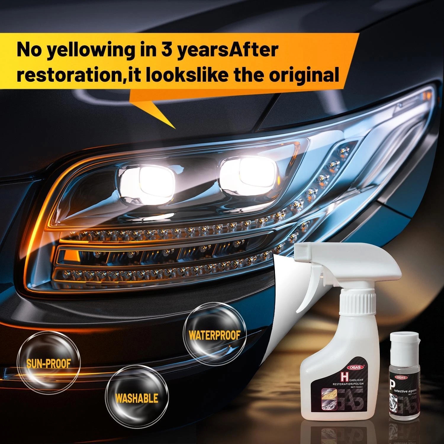 Headlight Restoration Kit