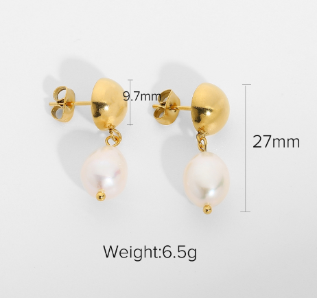 Cornelia Freshwater Pearl Earrings