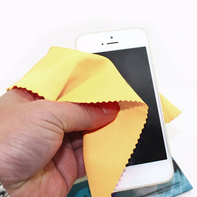 10pcs Cleaning Cloth Glasses Screen Sunglasses Phone Lens Microfibre Spectacles