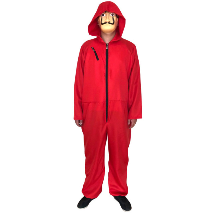 Title 4, Halloween Cosplay Costume Red One-piece for par...