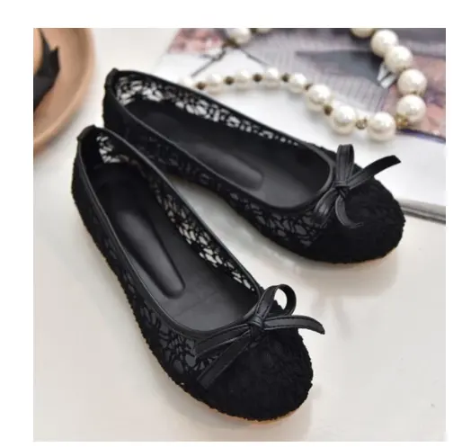 Hollow Breathable Lace Mesh Shoes