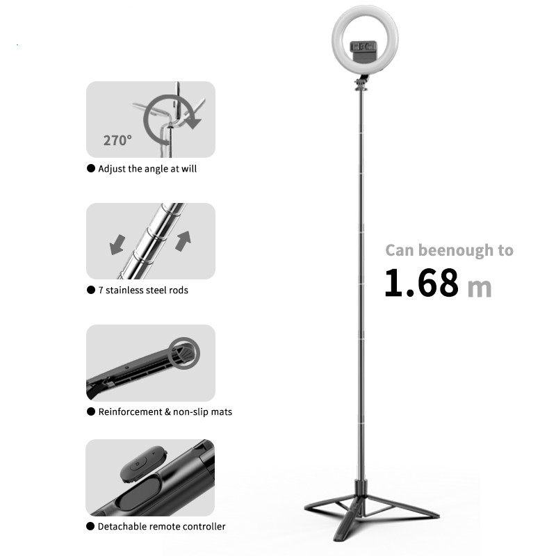 Multifunctional Selfie Stick Q05S Selfie Stick Live - Image 4