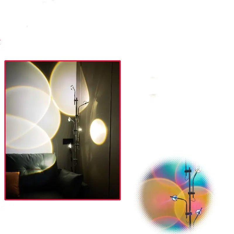 Floor Lamp Sunset Atmosphere Dawn Light