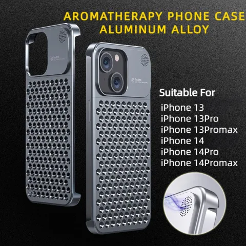 Aluminum Alloy Phone Case for 14 13 Pro Max