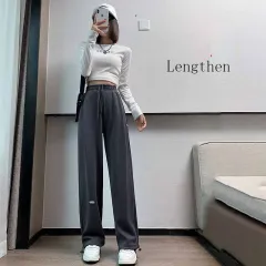 Women's High Waist Loose Casual Pant - C-Xl - View 1