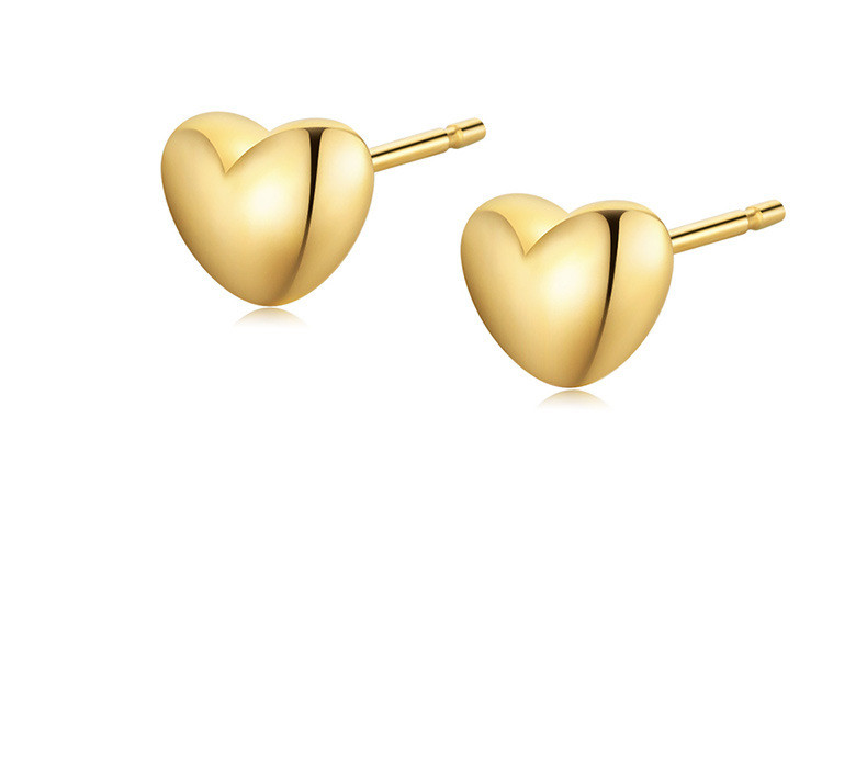 Captain Golden Doudou Draining Stars Love Smile Earrings