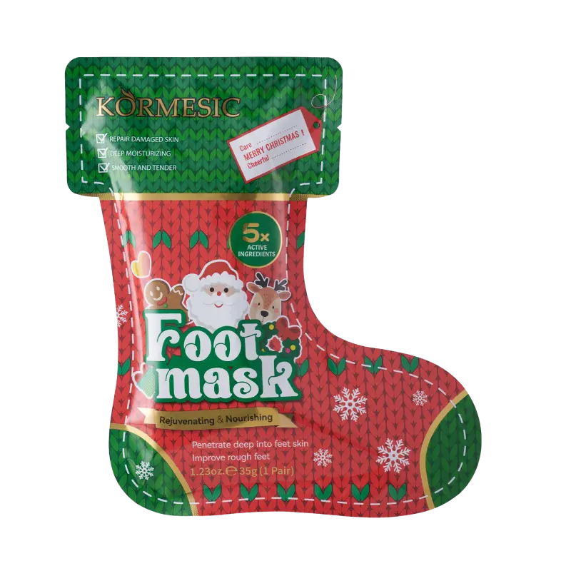 KORMESIC Skin Nourishing Foot Mask Christmas Hand