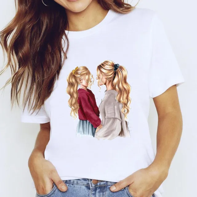 Mother And Daughter Parent child Wear Summer Short Sleeves 9 Style - Shop at LoveMi