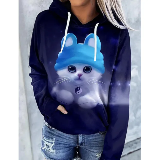 Men's And Women's Sweater With Graffiti Pattern In Spring And Autumn Element3 3Xl - Shop at LoveMi