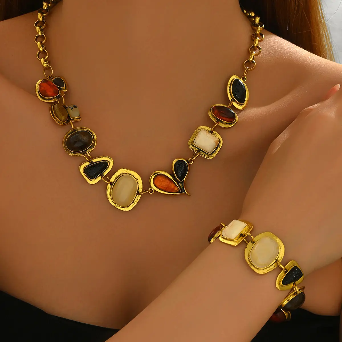 Hot Selling European American Women Jewelry Set