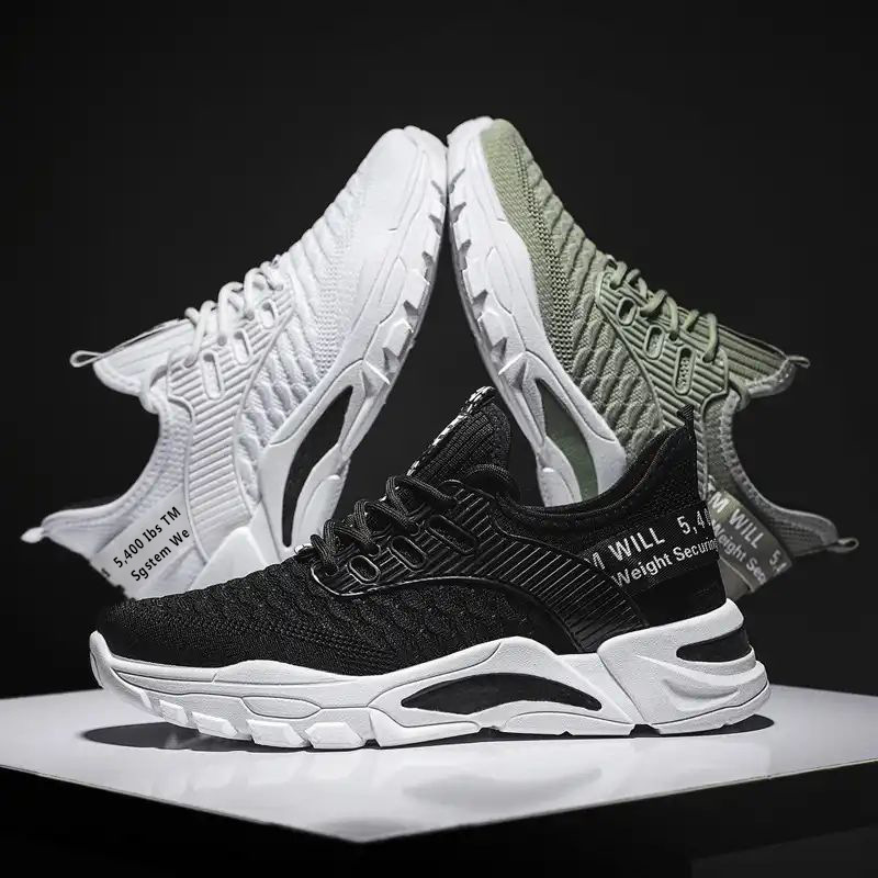 Men's Fashion Sneakers Breathable Casual Running Shoes