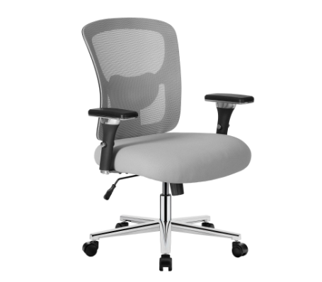 A Large-sized High-back Office Chair With Waist Support, Equipped With 4D Lifting Armrests And A Spacious And Comfortable Seat