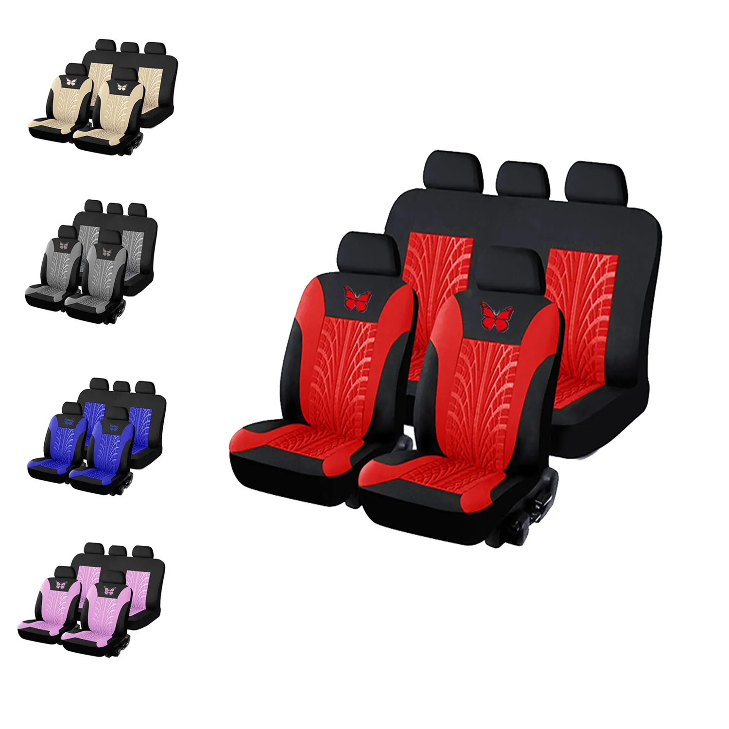 5-Seat Car Seat Cover, Classic And Timeless