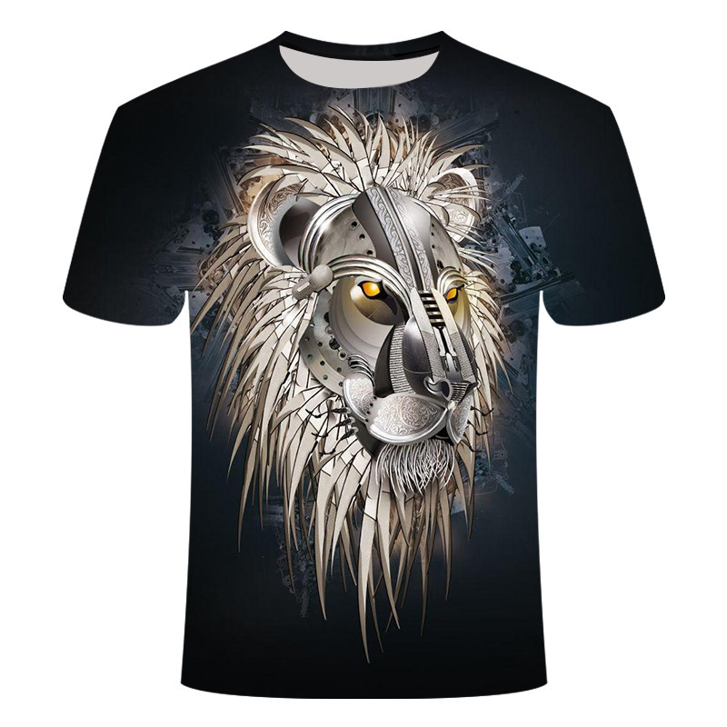 Title 4, Lion Tiger T-shirt Men