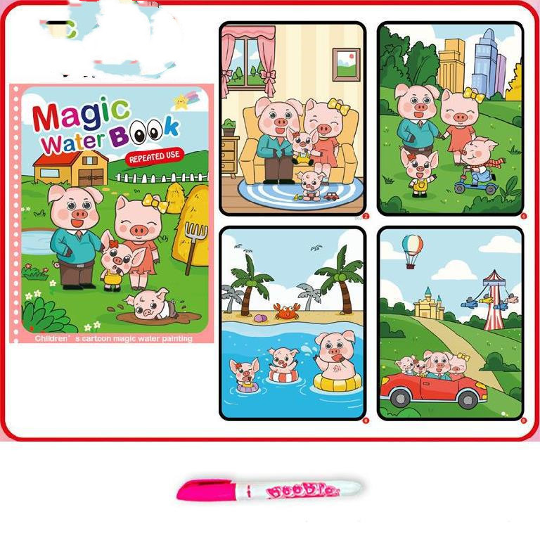 Water Brush Children's Picture Child Book