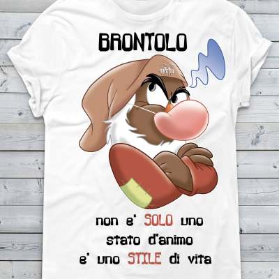 Brontolo Women's T-shirt Printed Short Sleeves