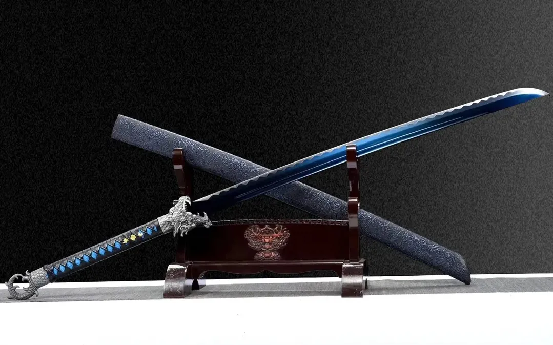 Youlan Integral Embroidered Spring Saber High Manganese