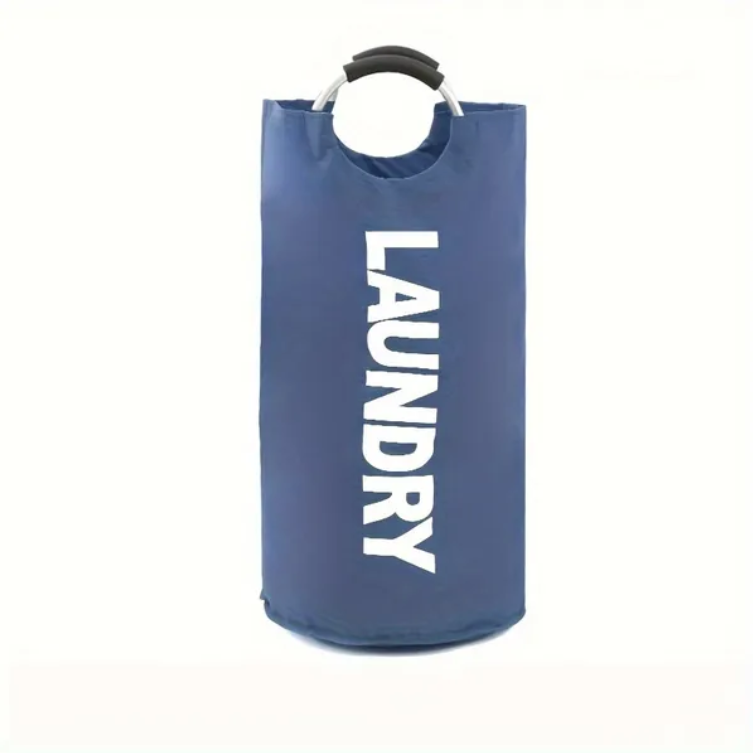 Large Foldable Waterproof Laundry Basket with Handles image 3
