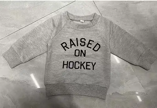 Alphabet Print Sweatshirt Children's Long Sleeves