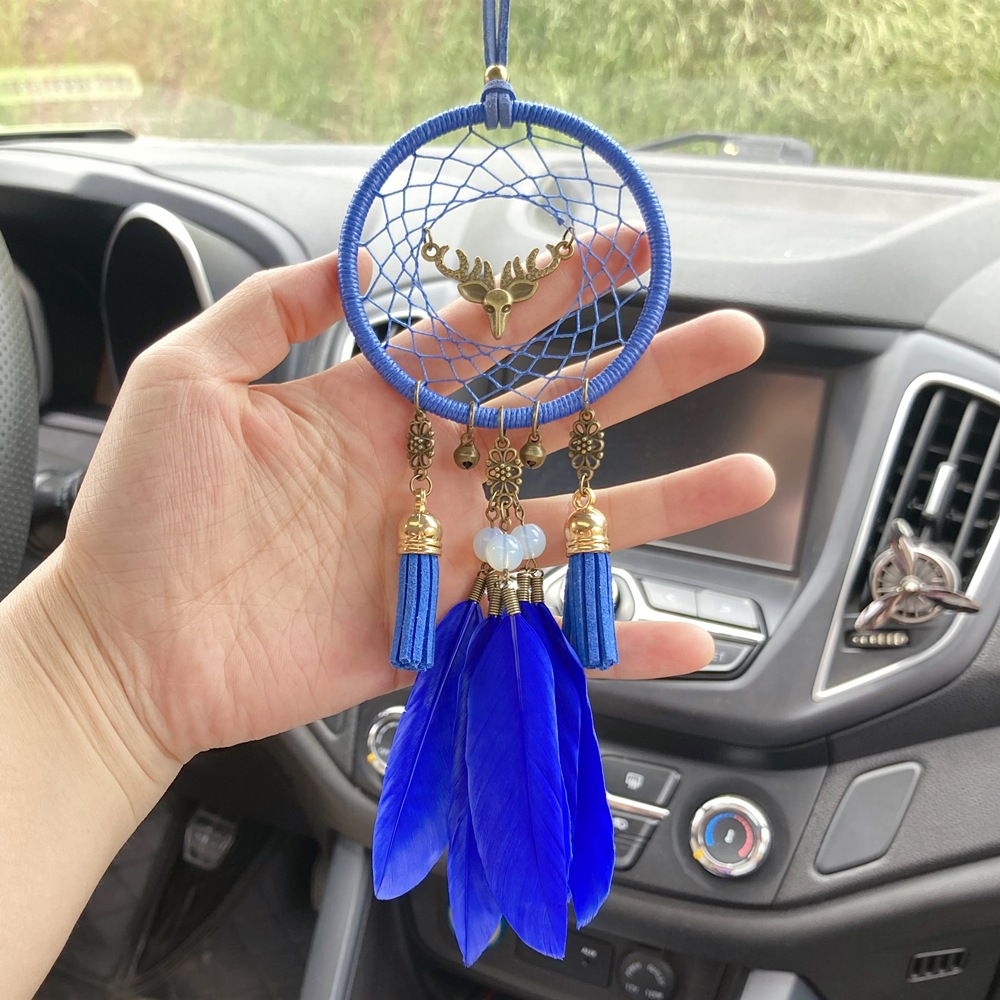 Title 5, Dreamcatcher Automobile Hanging Ornament Feather