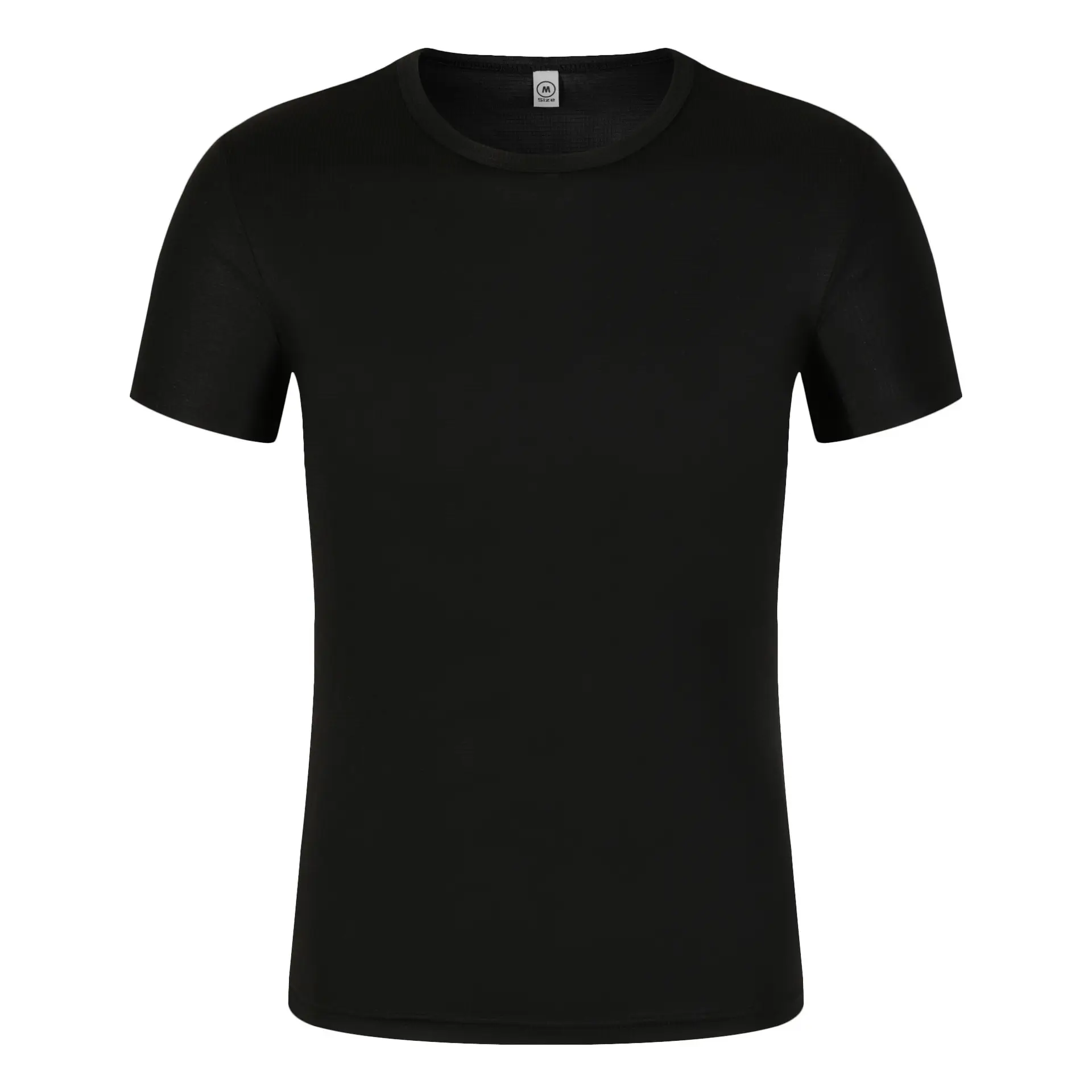 Sports Small Square Quick-drying Solid Color Short-sleeved Men's T-shirt