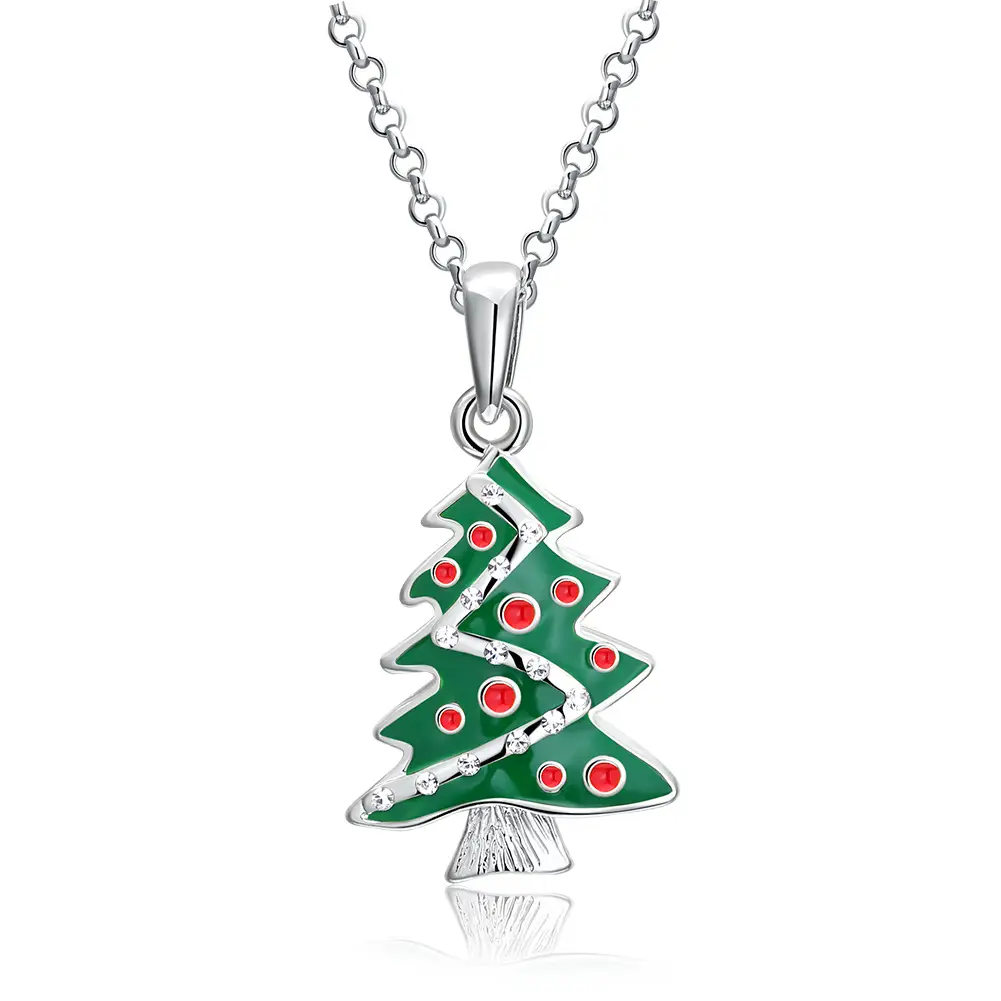 Women's Necklace Ins European And American Christmas Stockings Festive Ornaments