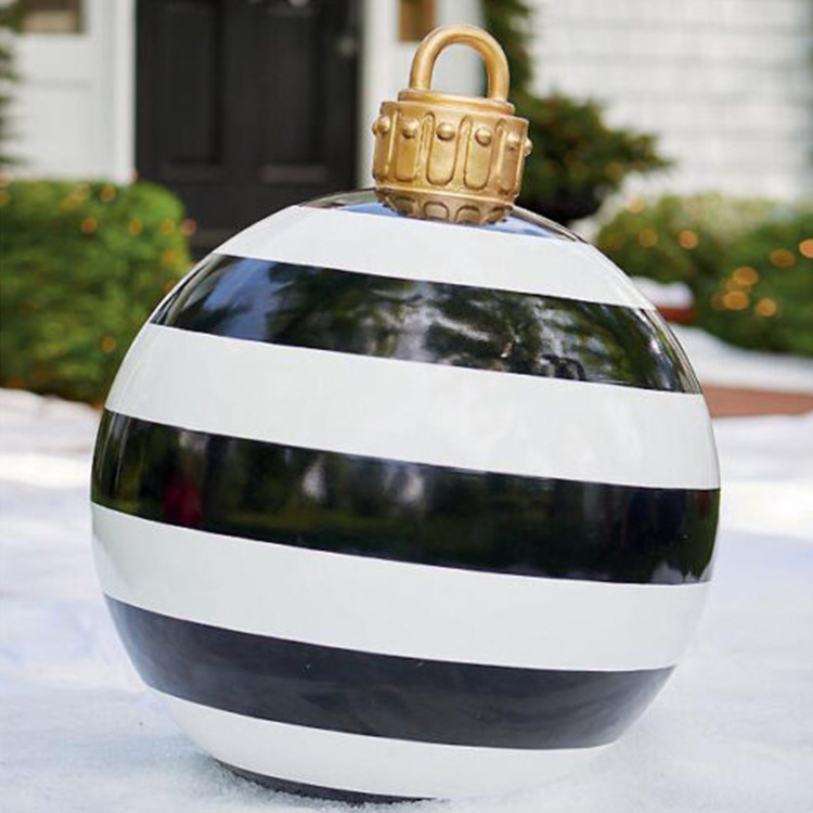 Christmas Ornament Ball Outdoor 60CM Inflatable Decorated Ball XMAS Tree decorat - Picture 11 of 20