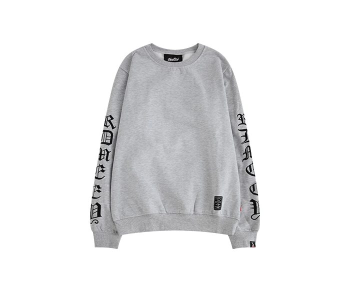 Title 4, Simple embroidered terry sweater