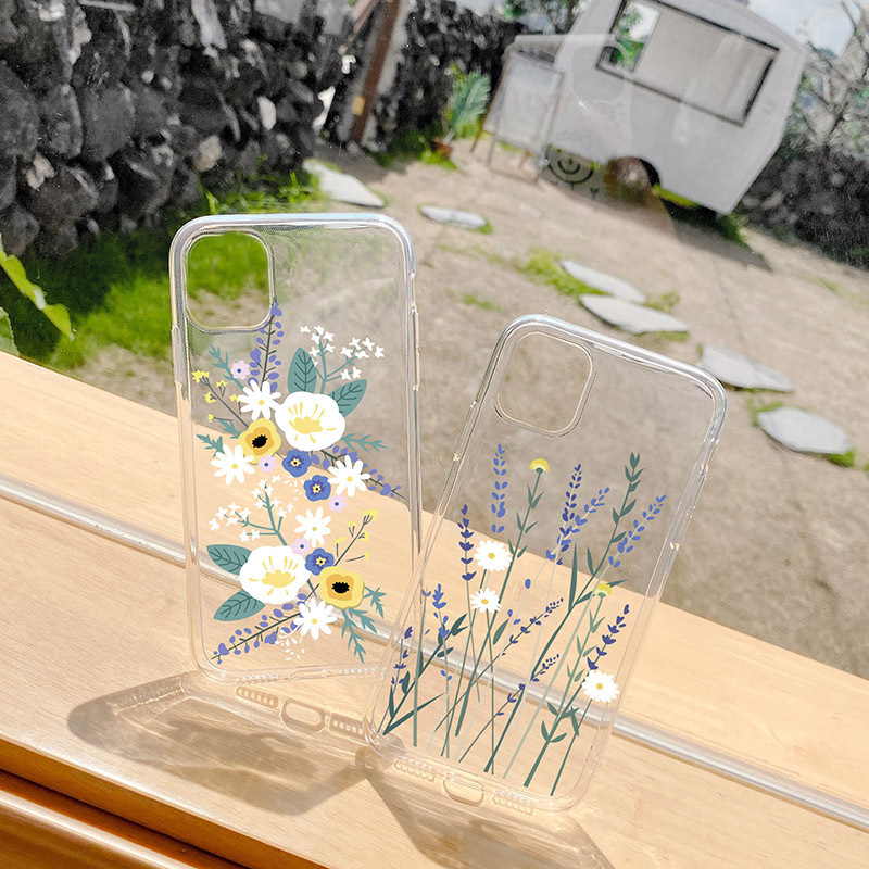 Personalized Trendy Flower Colored Mobile Phone Shell - Image 2