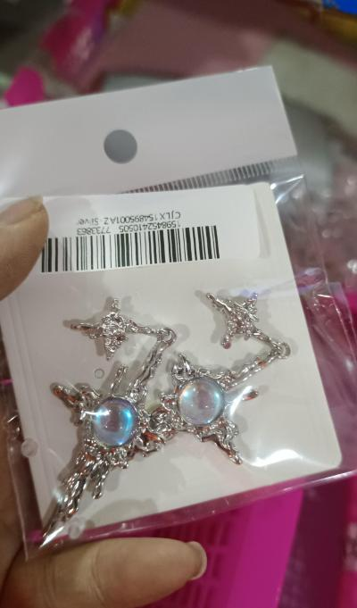 Women's Moonstone Sun Tassel Earrings