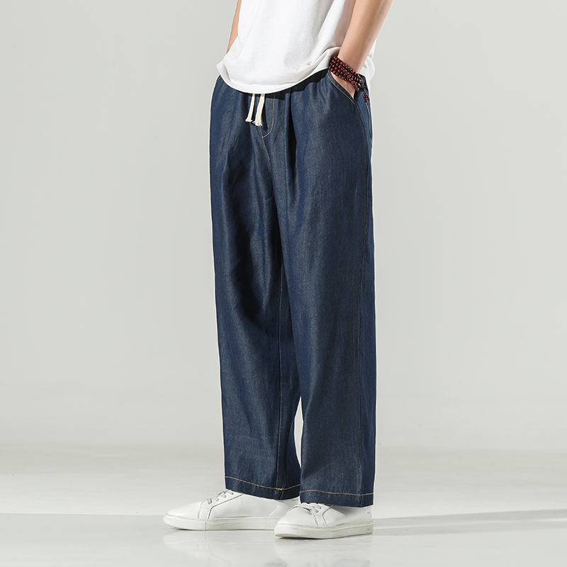 Title 5, Mens Tencel Denim Casual Plus Size Loose Pants...