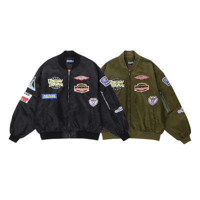Flight Gaojie Hip-hop Fashion Brand BF Style Windbreak Jacket - 3