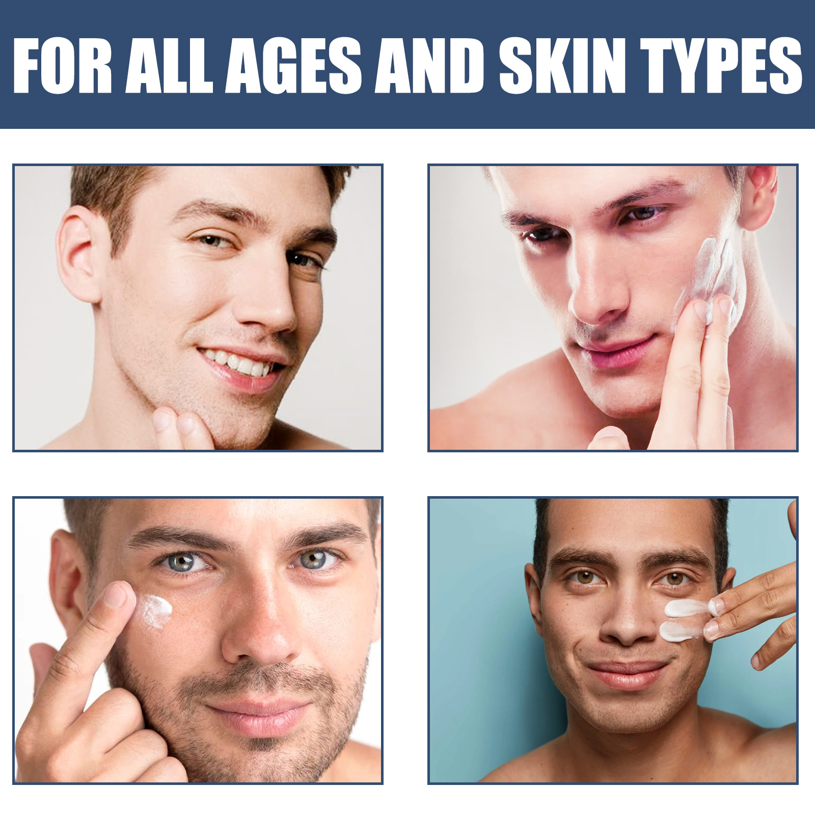 East Moon Men's Facial Moisturizing Cream Hydrating Moisturizing Fade