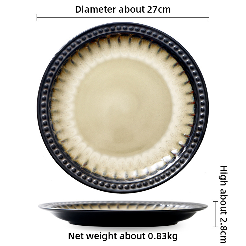 10.6inch large plate