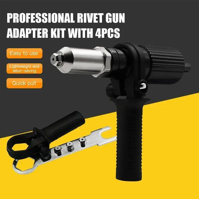 Electric Rivet Nail Conversion Head Drill