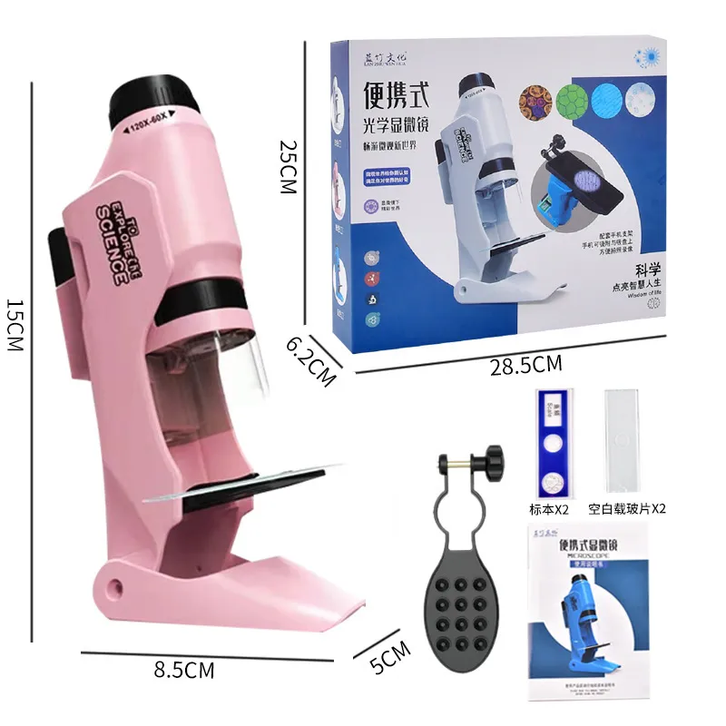 Children's Portable Optical Handheld Microscope Toy Mini Creature – image 4