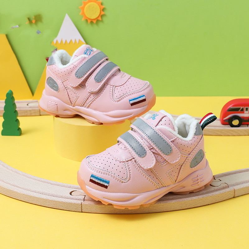 Girls Plus Fleece Two Cotton Shoes Thickened Boys — foto 5
