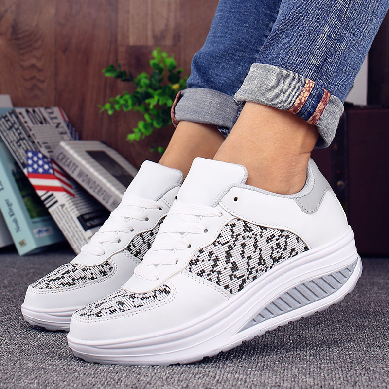 Title 4, Ladies platform casual shoes for everyday wear,...