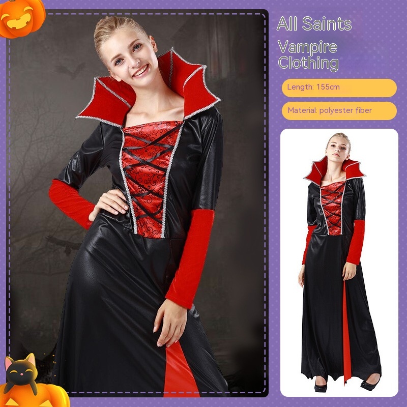 Costume de vampire Halloween adulte avec cape 13