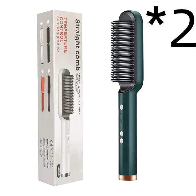 New 2 In 1 Hair Straightener Hot
