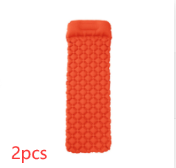 2PCS Orange with pillow