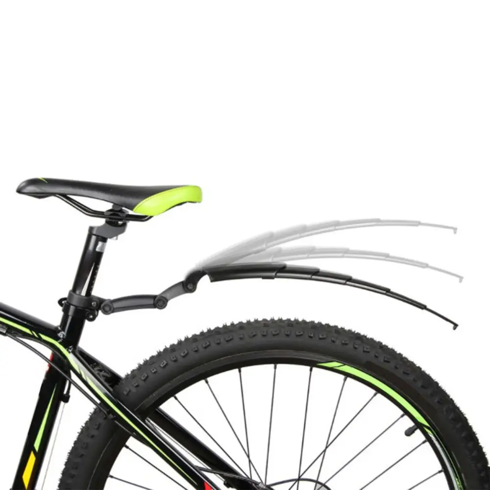 Mountain Bike Telescopic Fender Foldable in Addition to Water