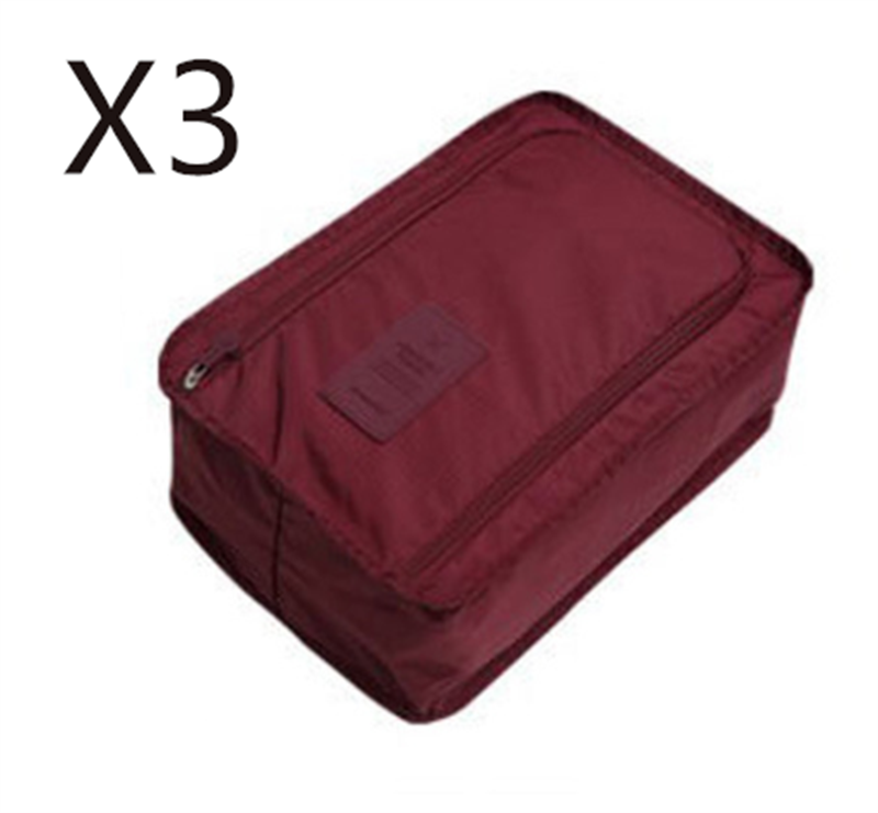 Wine red 3pcs