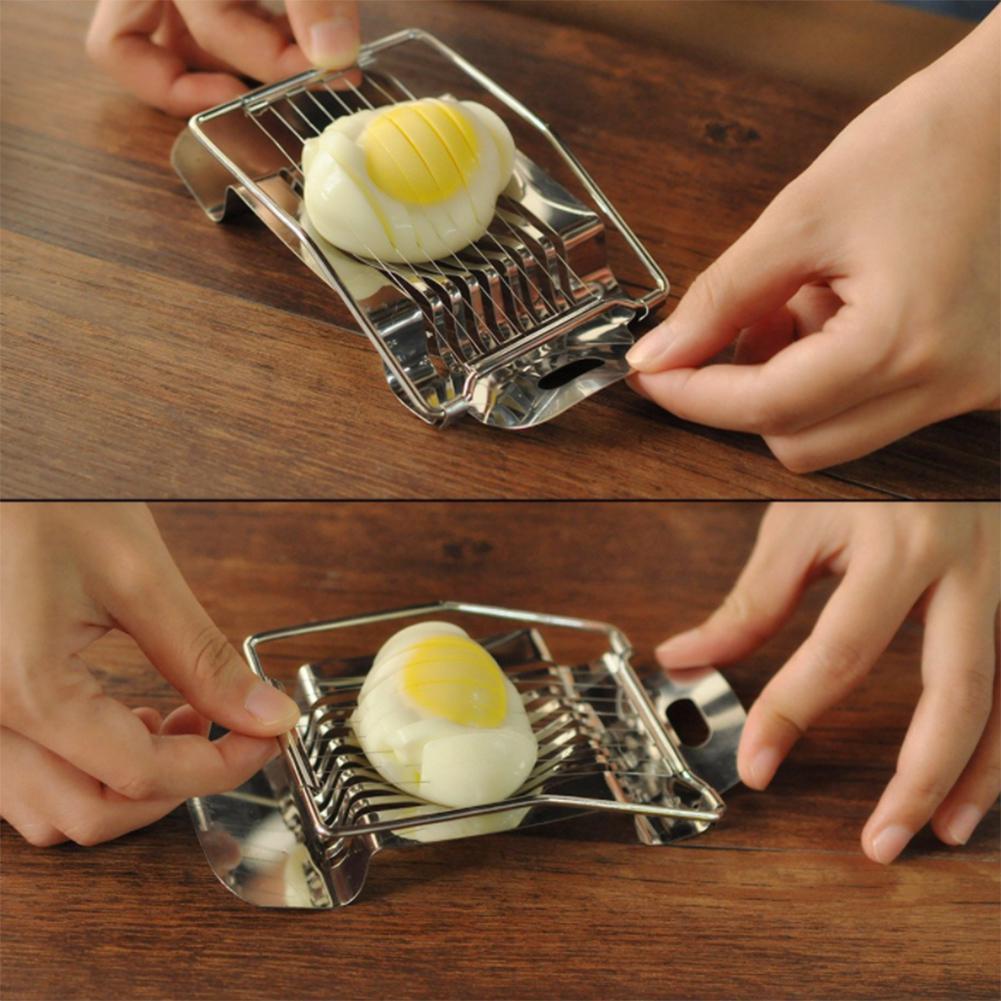 Title 3, Stainless Steel Egg Cutter Fruit Ham Banana