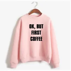 Women's Hoodie Plus Stylish Velvet Jacket Long - Pink - View 1