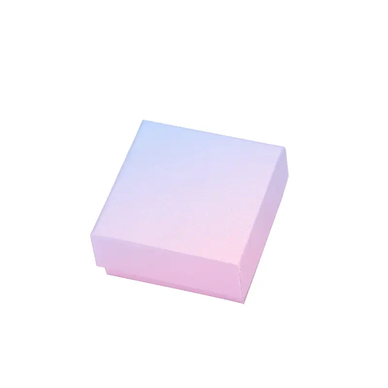 10-Piece Pearlescent Gradient Pink Multifunctional Jewelry Box