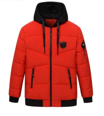 Title 9, Stand-up collar shiny down padded jacket