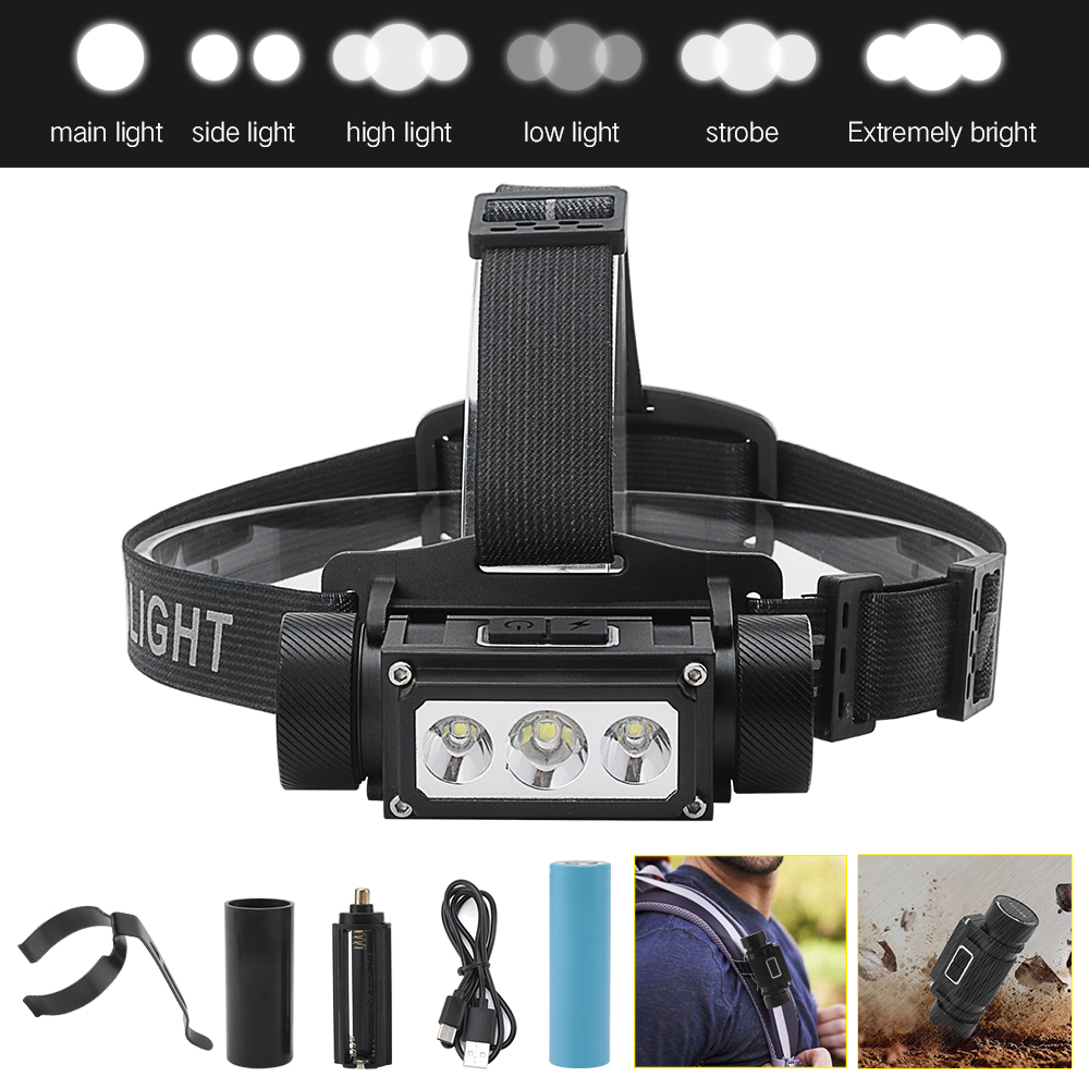 900000lm LED Headlamp Head Torch Hunting Light Flashlight — image 8